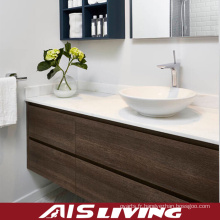 Armoires de salle de bains accrochantes de mur de placage naturel pour la Chambre (AIS-B022)